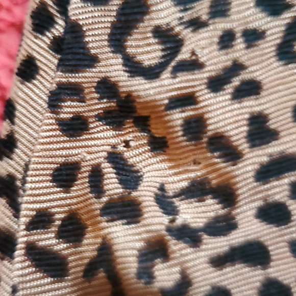 Vintage Leopard Print Sweater with Removable Faux Fur Collar - Picture 4 of 6